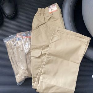 5.11 khaki tactical pants size 2